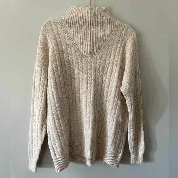 New Pink Clover Nneka Zip Collared Sweater from Stitch Fix - Picture 10 of 13